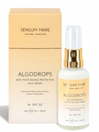 SENSUM MARE ALGODROPS Innowacyjne krople ochronne SPF 50